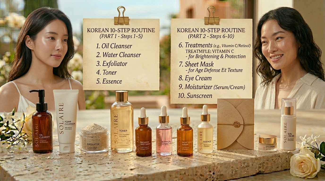 Korean Skincare Routines: The Ultimate Guide (10 Steps Explained)